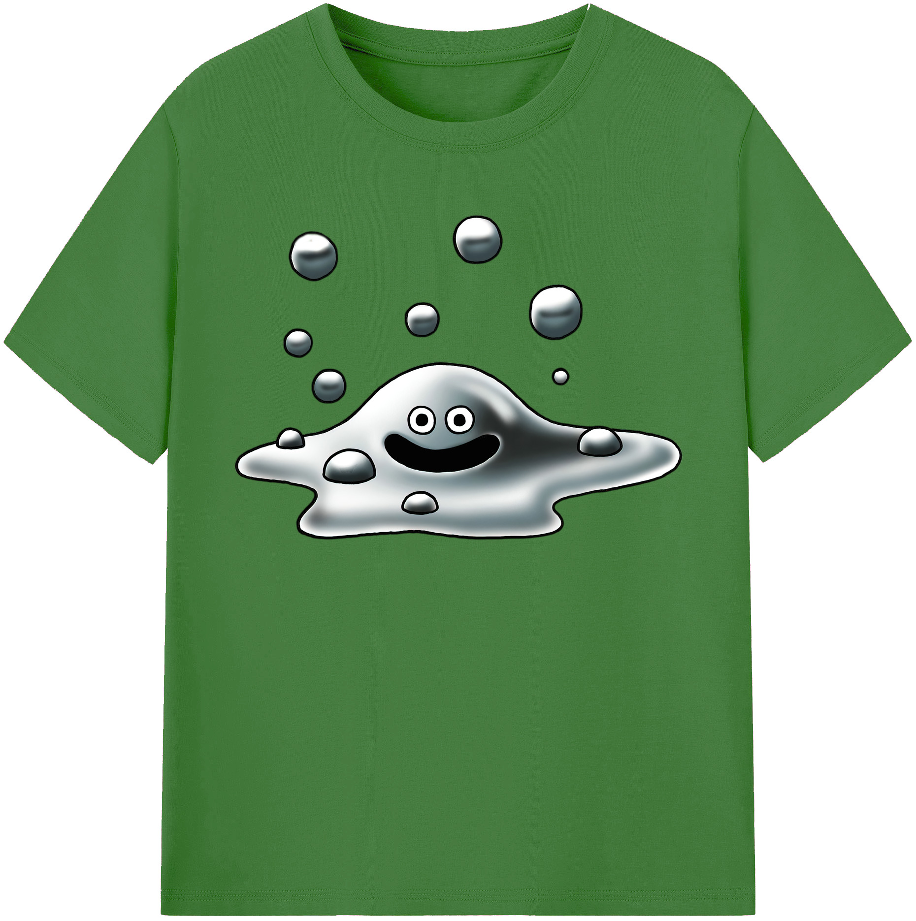 （画像用） ドラゴンクエスト Doragon Kuesuto Dragon Quest レディースカジュアルプリントTシャツ（綿100％）